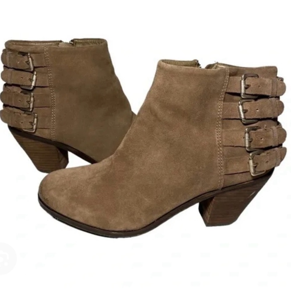 Sam Edelman Lucca Women's Tan Ankle Boots